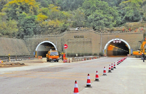 鼓山马尾两隧道8日起拓宽改造下院前的下穿通道6月有望建成通行